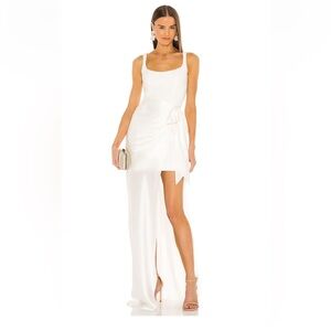 Cinq a Sept White Marian Gown- Size 2